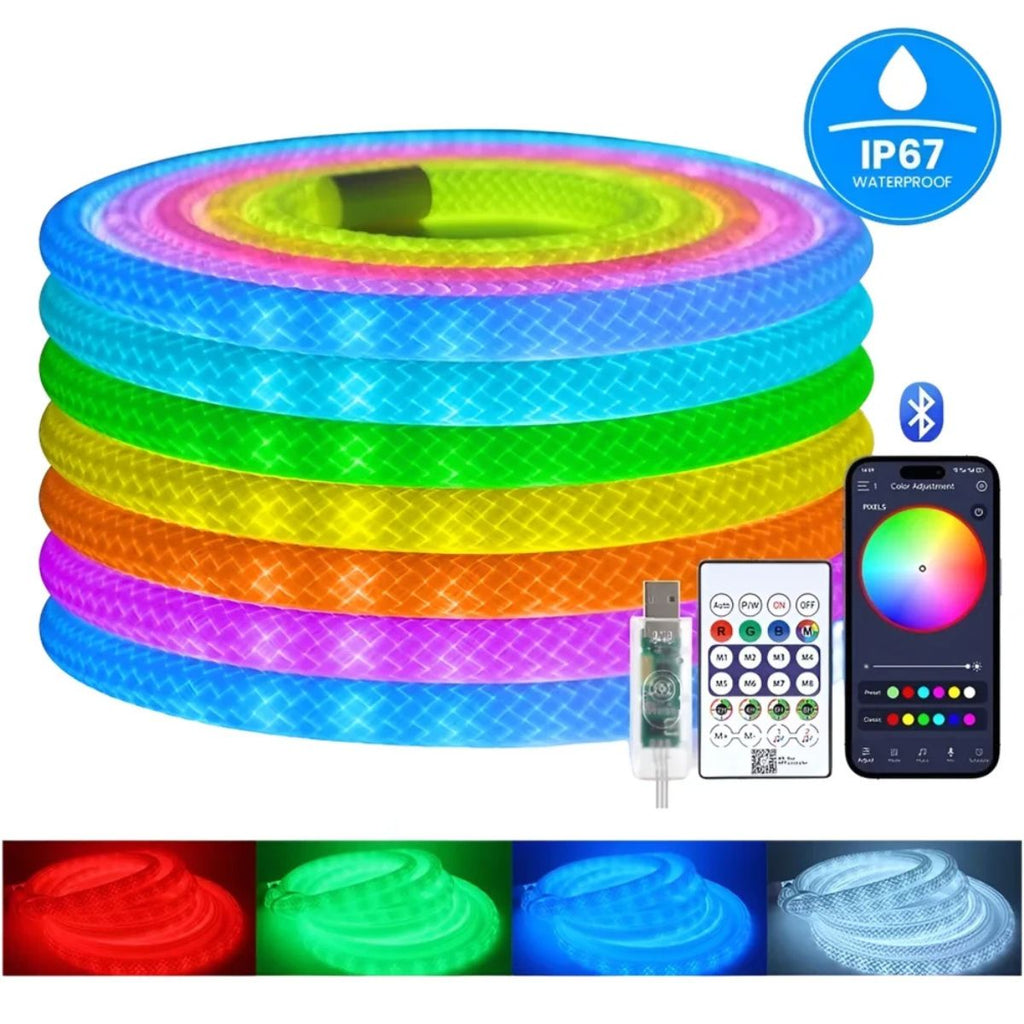 Tiras Luces Neon 360 Rgb