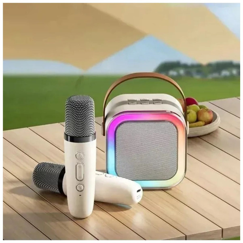 Microfono Karaoke Mini Altavoz Led
