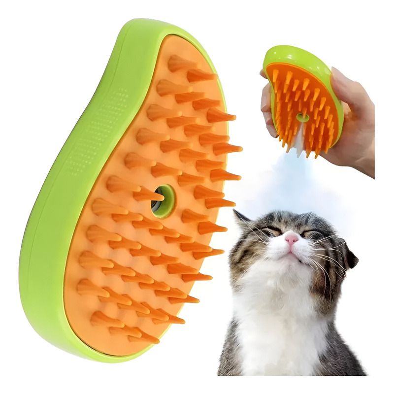 Cepillo,peine a vapor relajante Para Mascotas