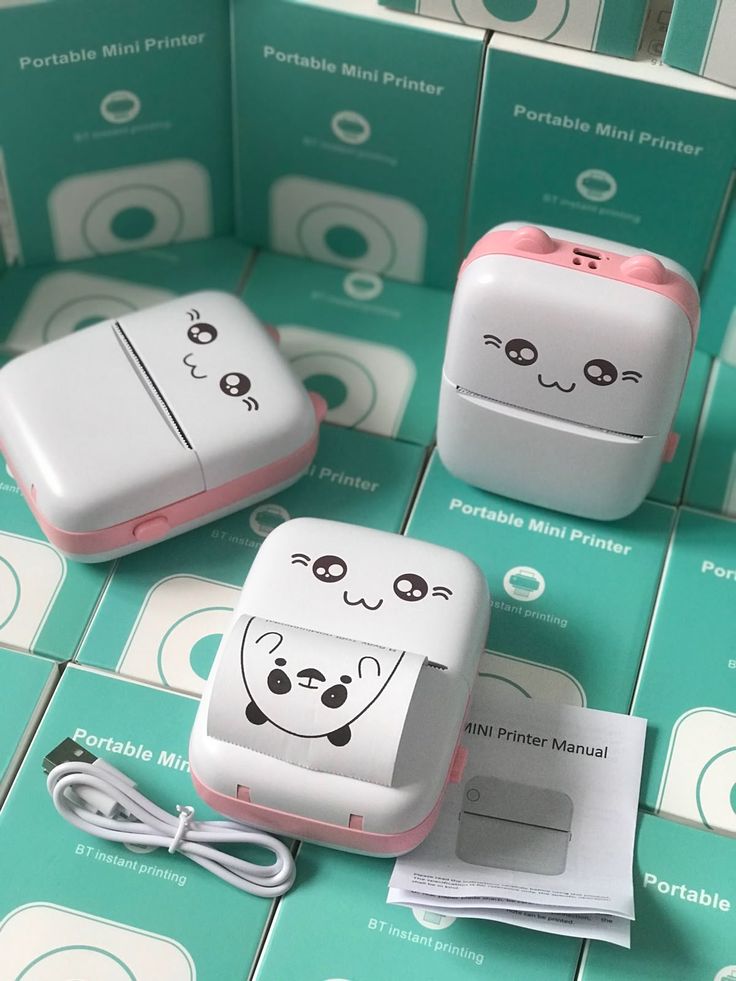 Mini Impresora Con Camara Gatito