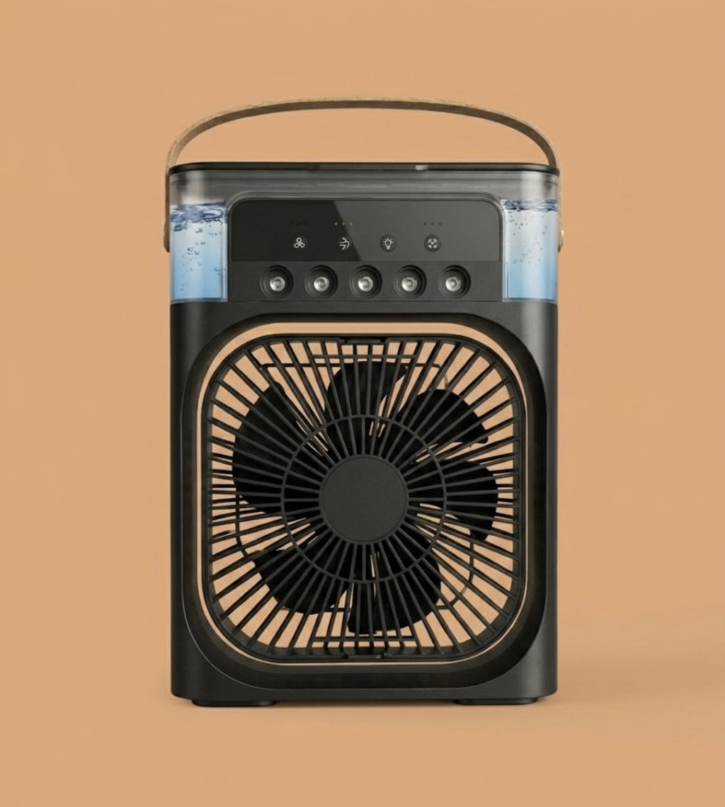 Mini Ventilador Climatizador De Mesa