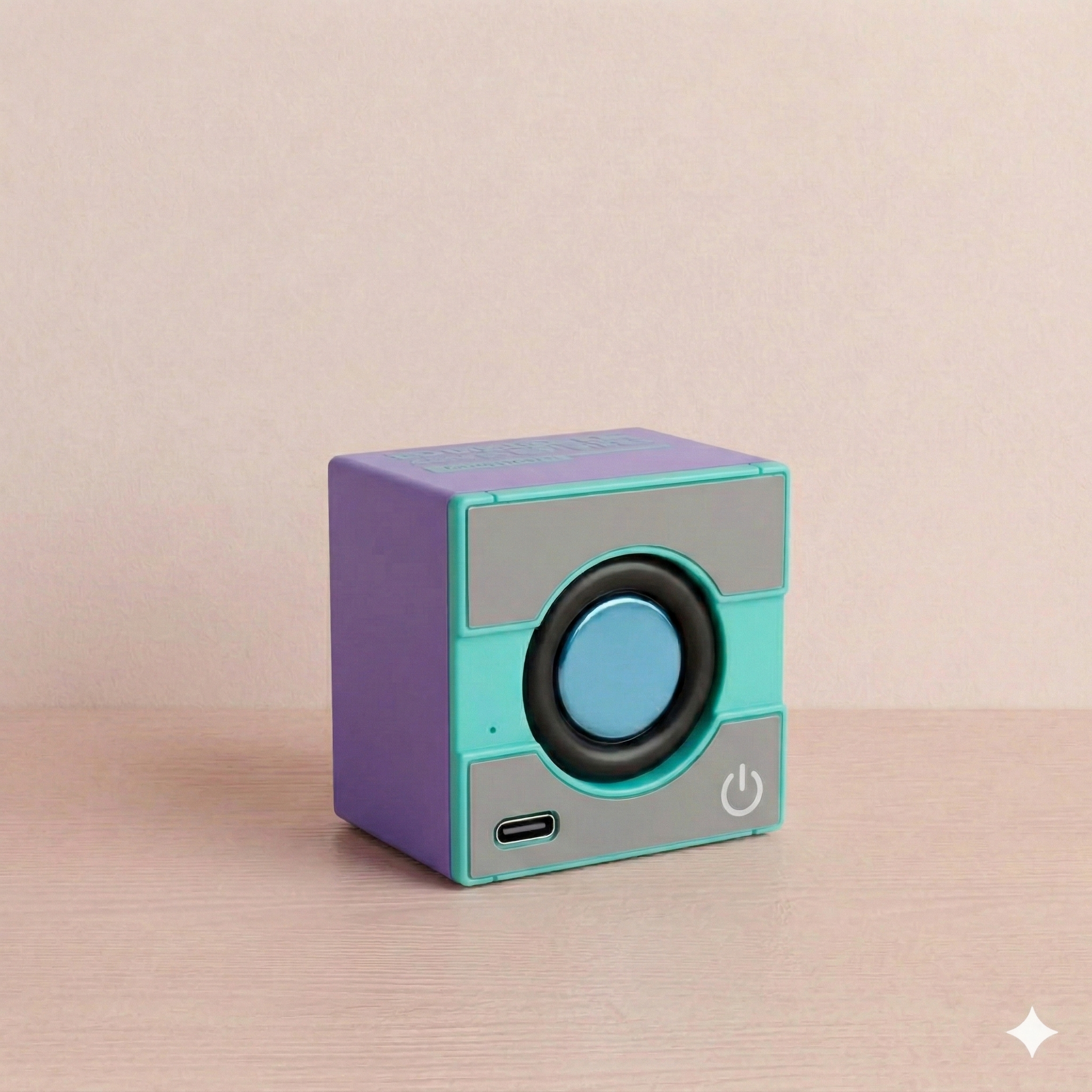 Mini Parlante Bluetooth Portatil color Azul