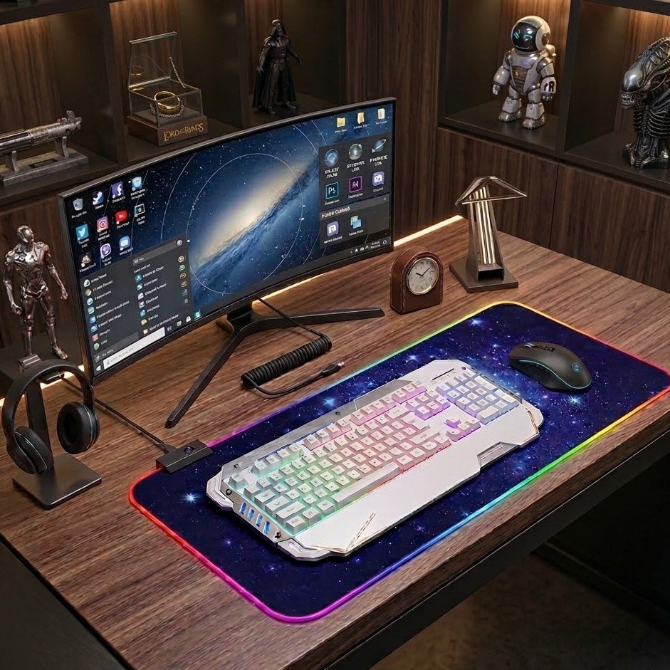 Mousepad Gaming galaxia